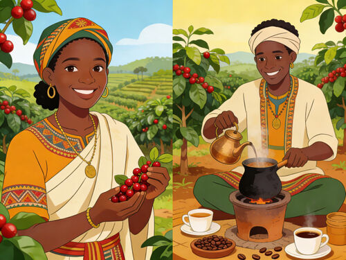 Latest company news about Perjalanan ke tempat kelahiran kopi: Ethiopia.